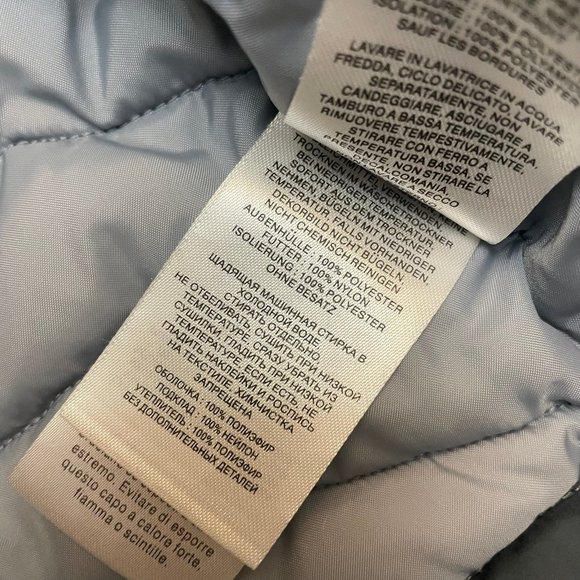 Columbia boys grey lightweight puffer xs 6/7 - Picture 9 of 10